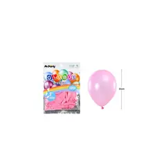 GENERICO - Globos De Látex Perlado Rosa Clara 25cm 20pcs