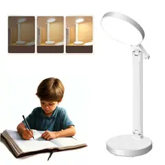 KUANGYE - Lampara De Escritorio Lampara De Mesa Recargable Led Velador
