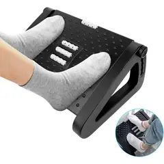 ANENG - Reposapies de Oficina Escritorio Ajustable en 6 Niveles Ergonómico