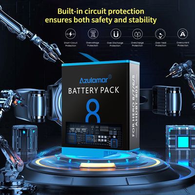 Imagen 2 del producto 3x Baterías Y Cargador Kit Para Gopro Hero 8 7 6 5