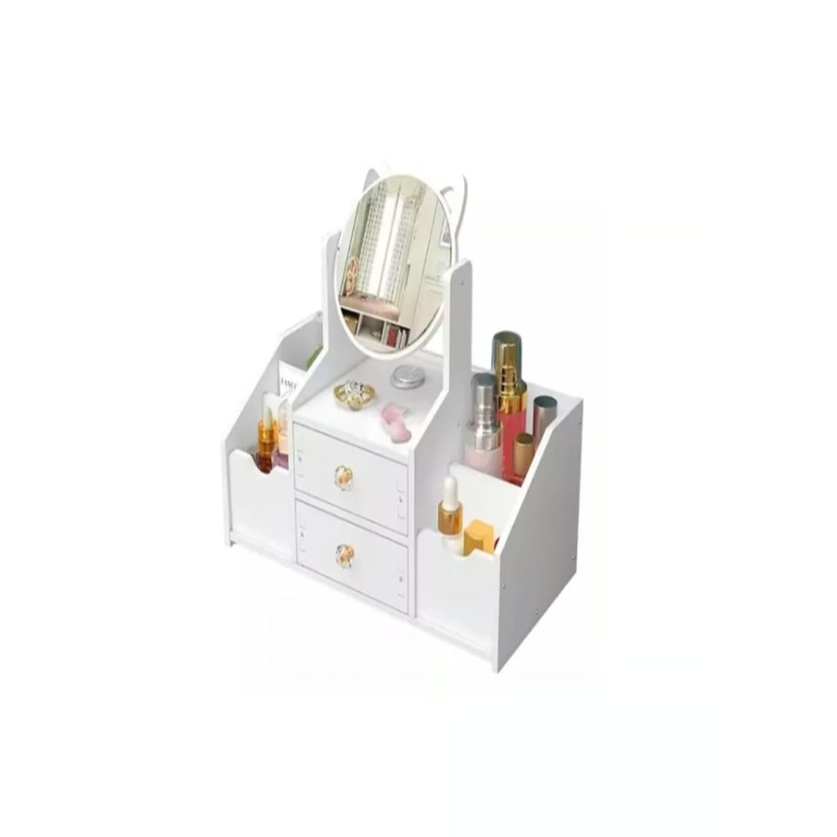 GENERICO - Organizadora de maquillaje con Espejo 23n2