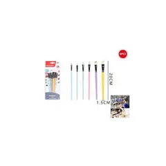 GENERICO - Pinceles Biselado 20 Cm 6 Pcs