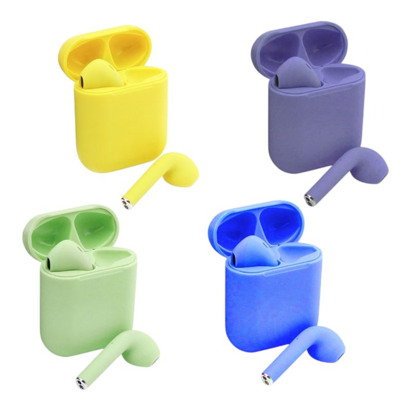 GENERICO - audifonos True Wireless Bluetooth Con Cargador Airpods El Par amarillo