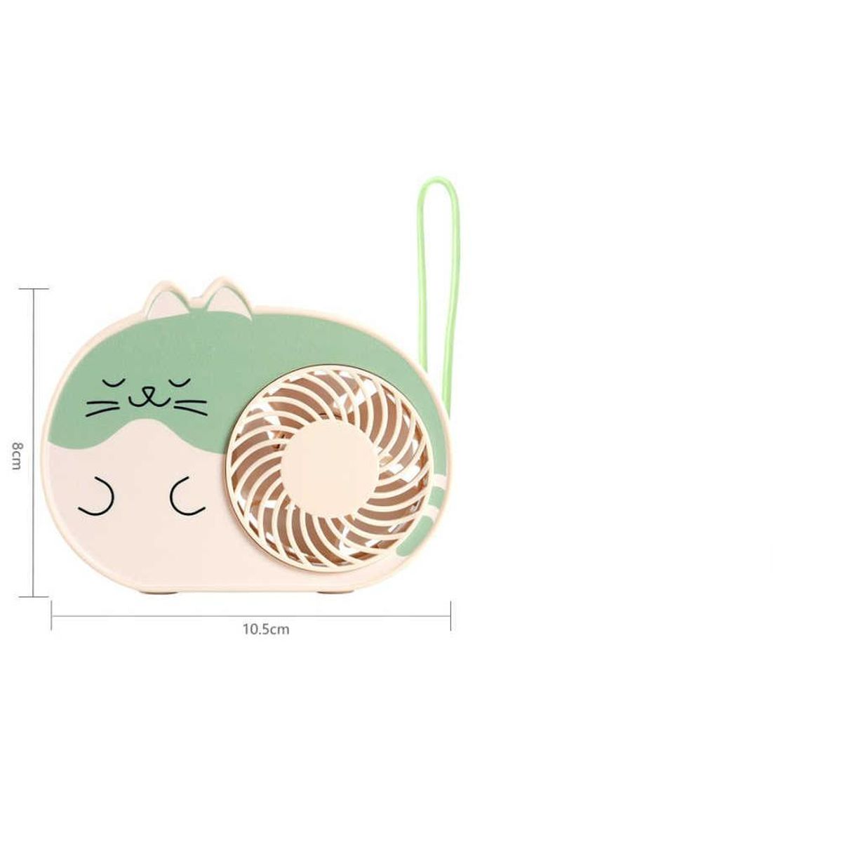 GENERICO - Mini Ventilador  Verde