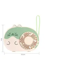 GENERICO - Mini Ventilador Verde