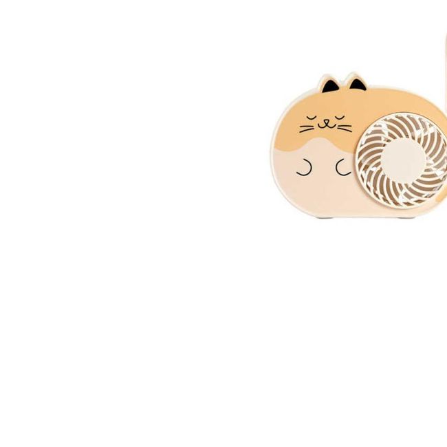 GENERICO - Mini Ventilador Diseño Gato