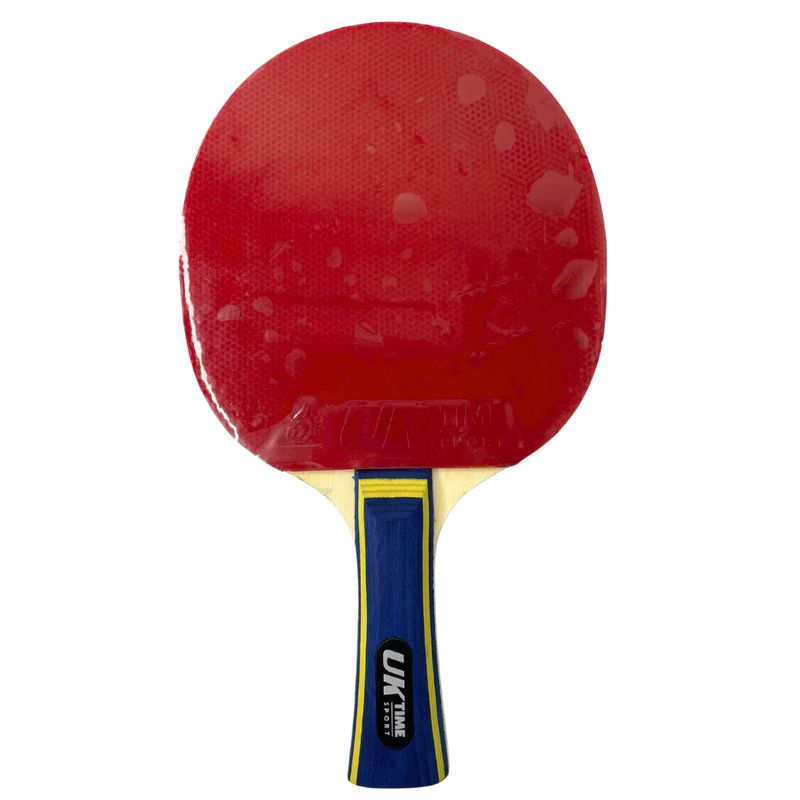 UK TIME - Paleta Ping Pong Premium Clásica 3 Estrellas Goma Lisa