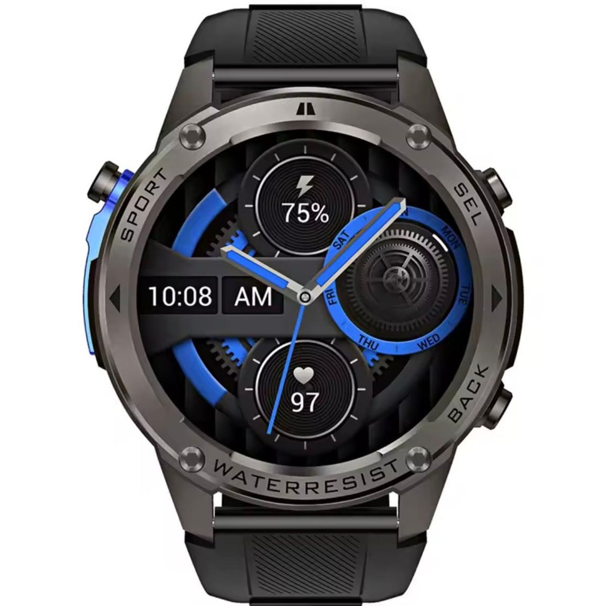 GENETIC - Smartwatch  Con GPS Con Bluetooth llamada Pantalla Amoled