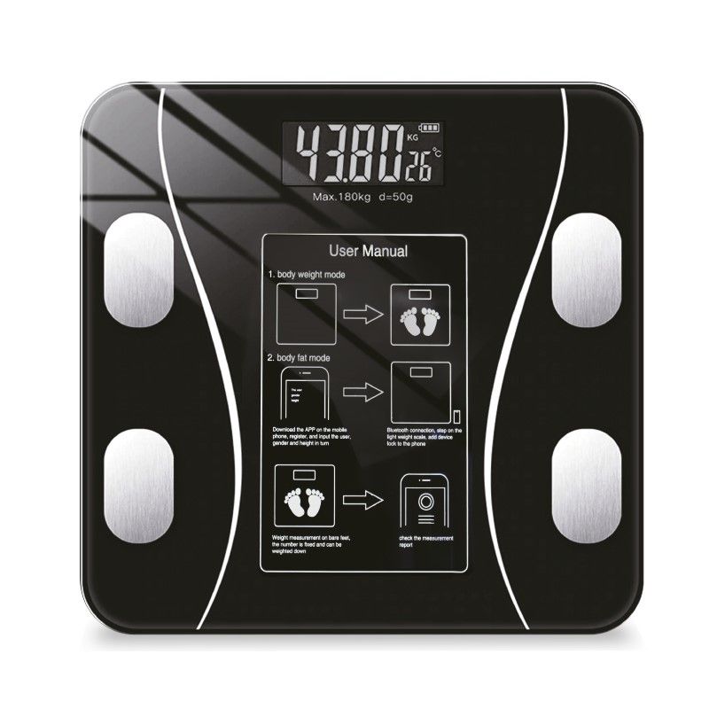 TECNOLAB - Pesa balanza de baño digital BT Inteligente TL326