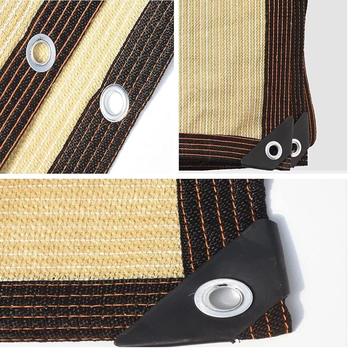 GENERICO - Toldo Rectangular 4x5 Sombra Cubierta Terraza Jardin Terraza