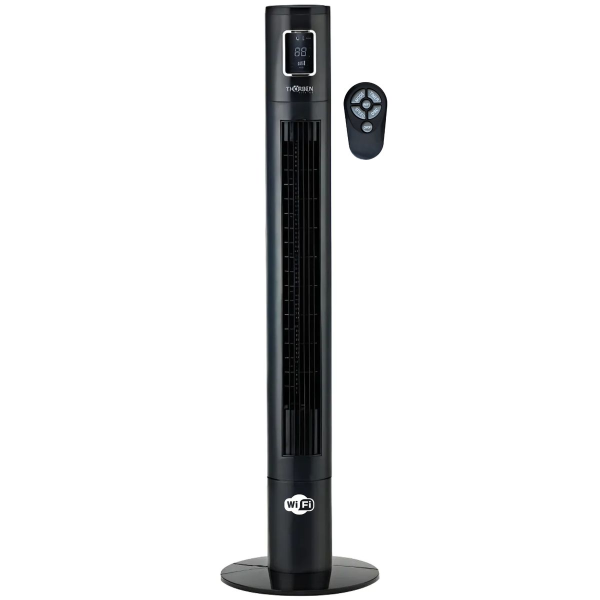 THORBEN - Ventilador de Torre Silencioso Wifi Thorben Thor Smart Tower + Control