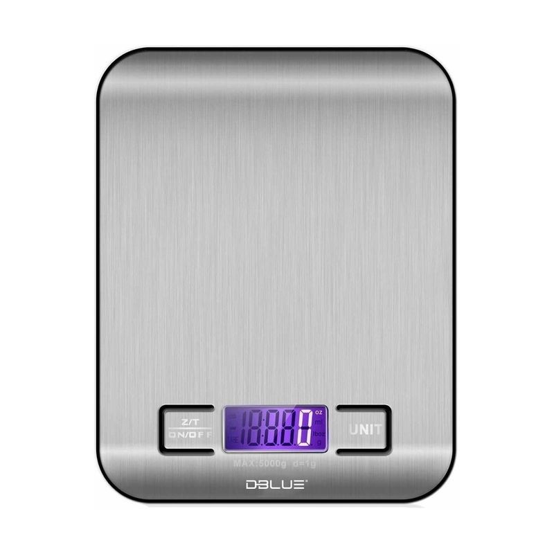 DBLUE - Pesa Balanza Digital Cocina Acero Dblue 5kg DBPDWS44