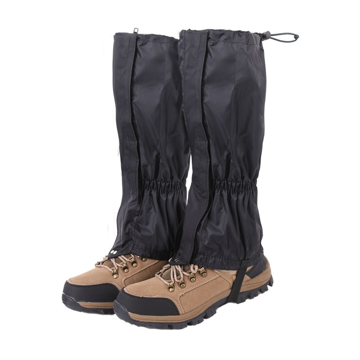 ATURE - Par Polainas De Piernas Para La Nieve Con Velcro Cremallera