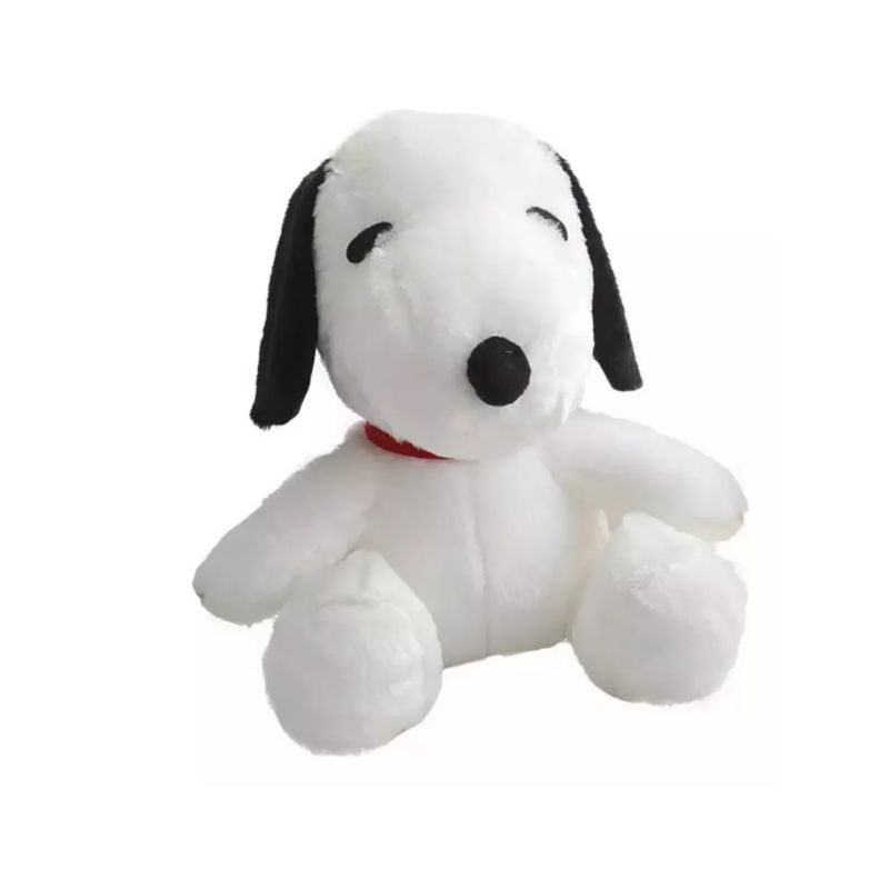 SNOOPY - Peluche Snoopy 40cm Blanco Peluche Grande Regalo