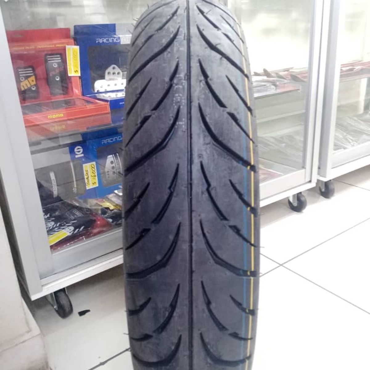 GENERICO - Neumáticos 130 70 17, llantas de moto tubular para calle