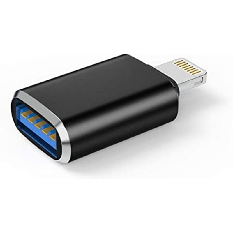 KUULAA - Adaptador Para iPhone 8 a 14 / Carga y datos de Lightning a USB-A