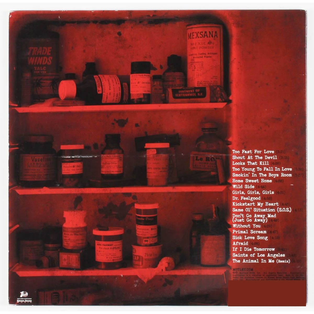 GENERICO - Mötley Crüe - Greatest Hits - Vinilo Doble