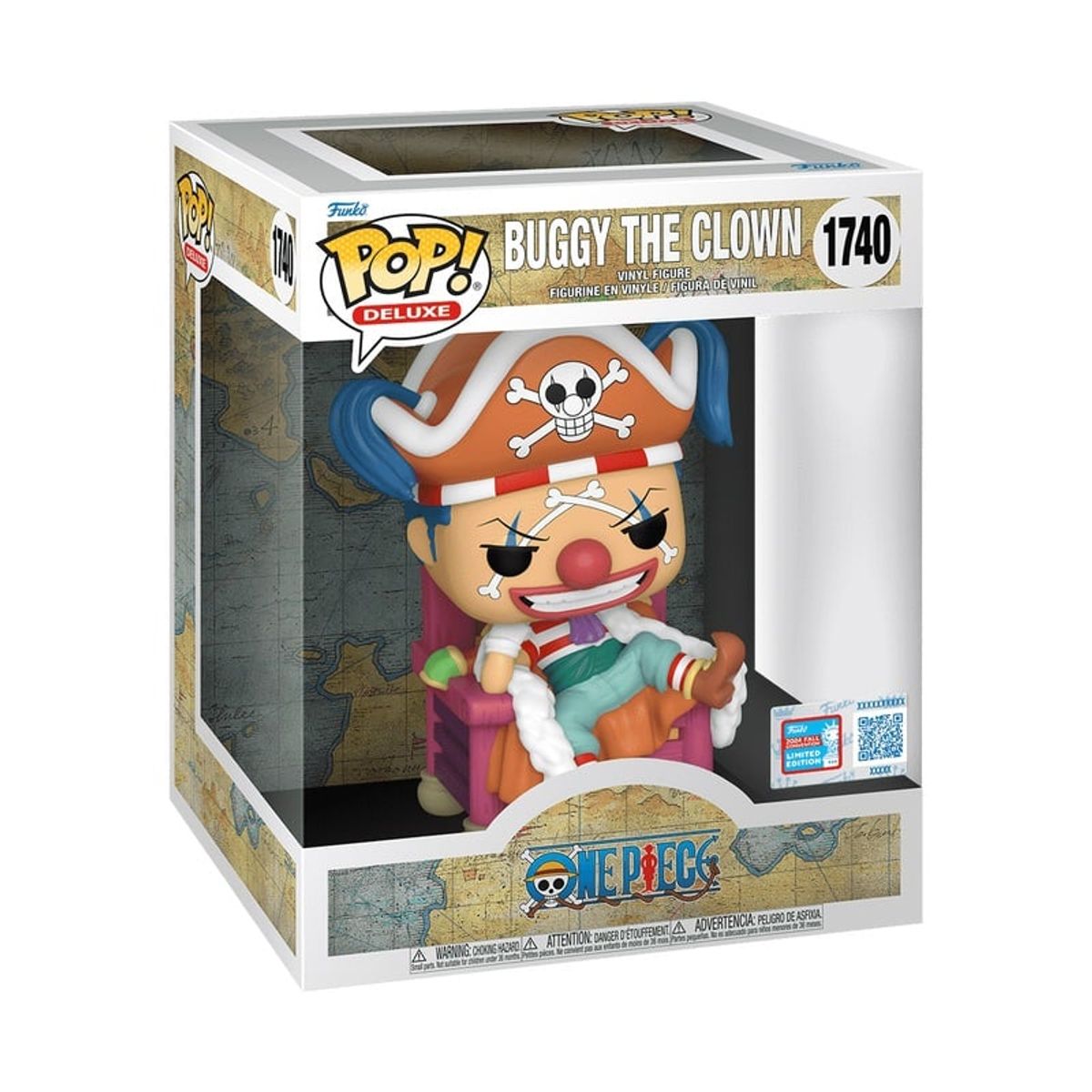 FUNKO - Funko Pop Deluxe One Piece Buggy 1740