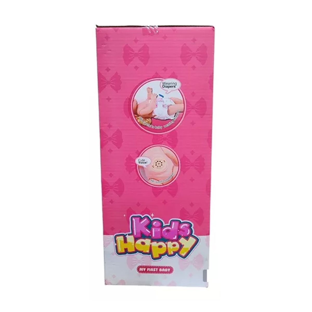 GENERICO - Muñeca Bebe Habla Llora Niñas Juguete Va Al Baño Pañal