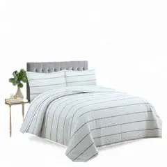 GENERICO - Cubrecama Quilt Cobertor Para Cama Verano 2 Plazas 230x250cm