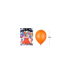 GENERICO - Globos De Látex Naranja Mate 35cm 25pcs
