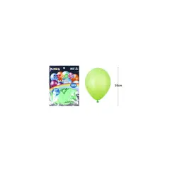 GENERICO - Globos De Látex Verde Claro Mate 35cm 25pcs