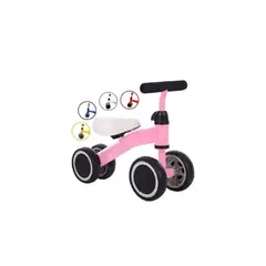 UNIVERSAL - Bicicleta De Equilibrio 4 Ruedas, Juguete Para Caminar Para Niños Azul