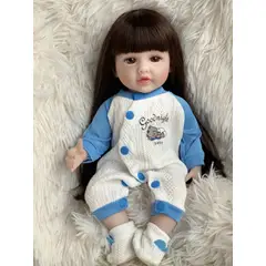 GENERICO - Bebé Reborn 55cm Cuerpo Completo De Silicona