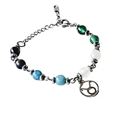 GENERICO - Pulsera Signo zodiacal Tauro con dije delicado