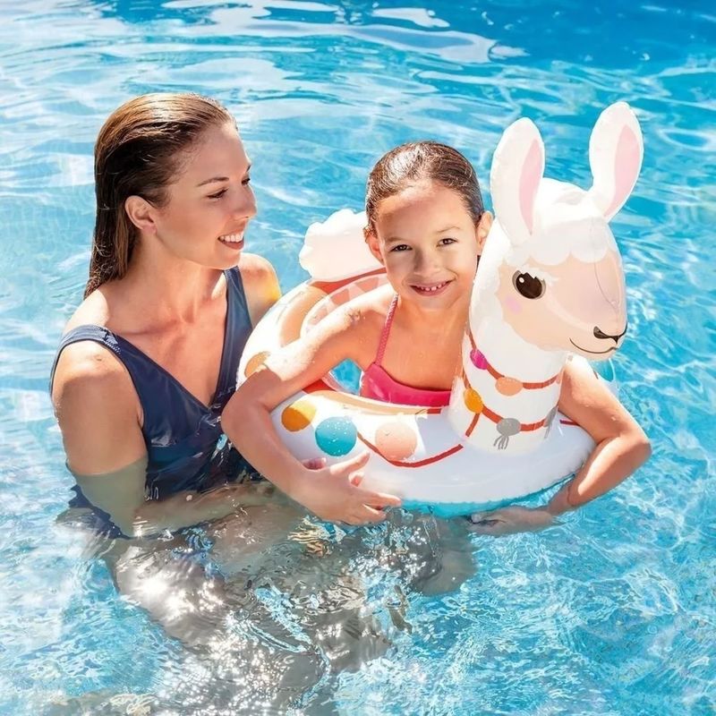 GENERICO - Flotador De Piscina Para Bebes diseño Llama