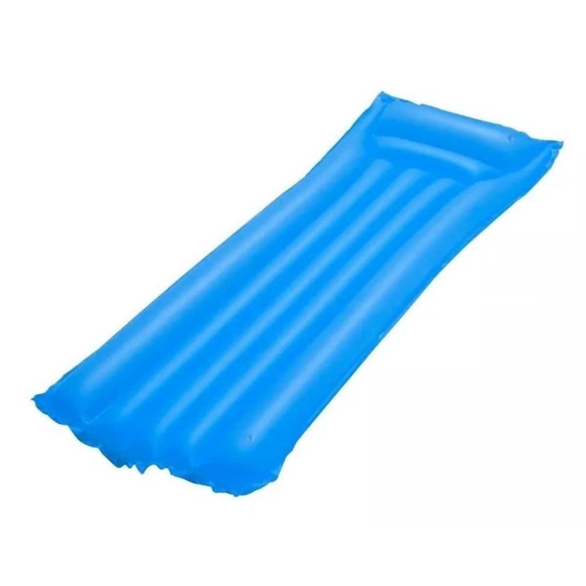 GENERICO - Flotador Inflable Colchoneta Tumbona 183x68cm Azul