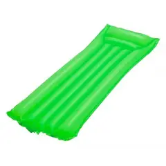 GENERICO - Flotador Inflable Colchoneta Tumbona 183x68cm Verde