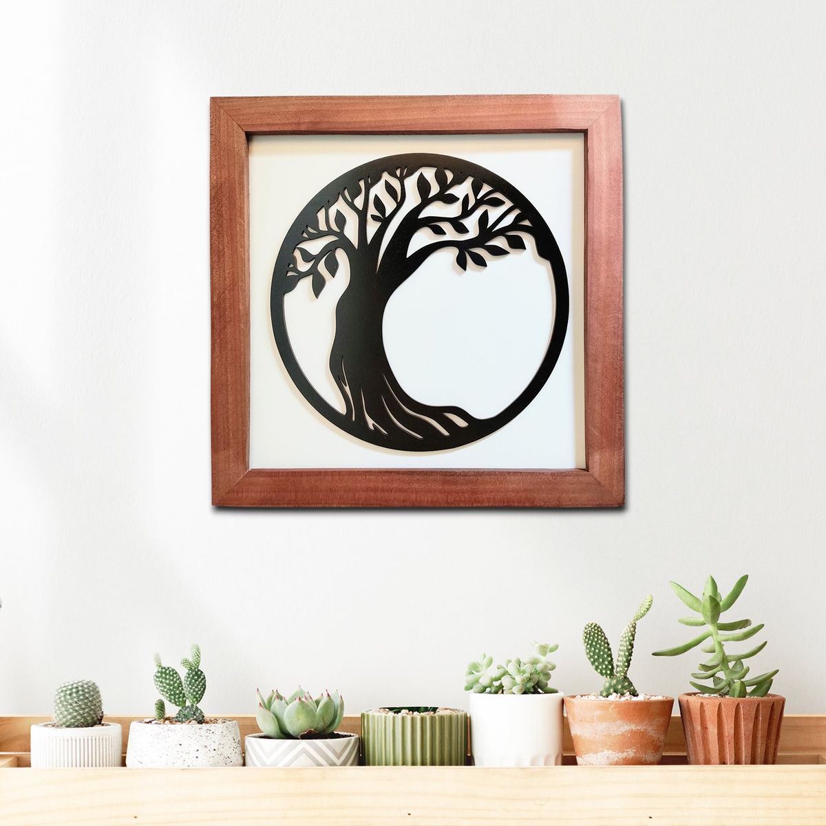 ELAB PROPIA - Cuadro Decorativo Árbol de la Vida - Madera Fun Republic