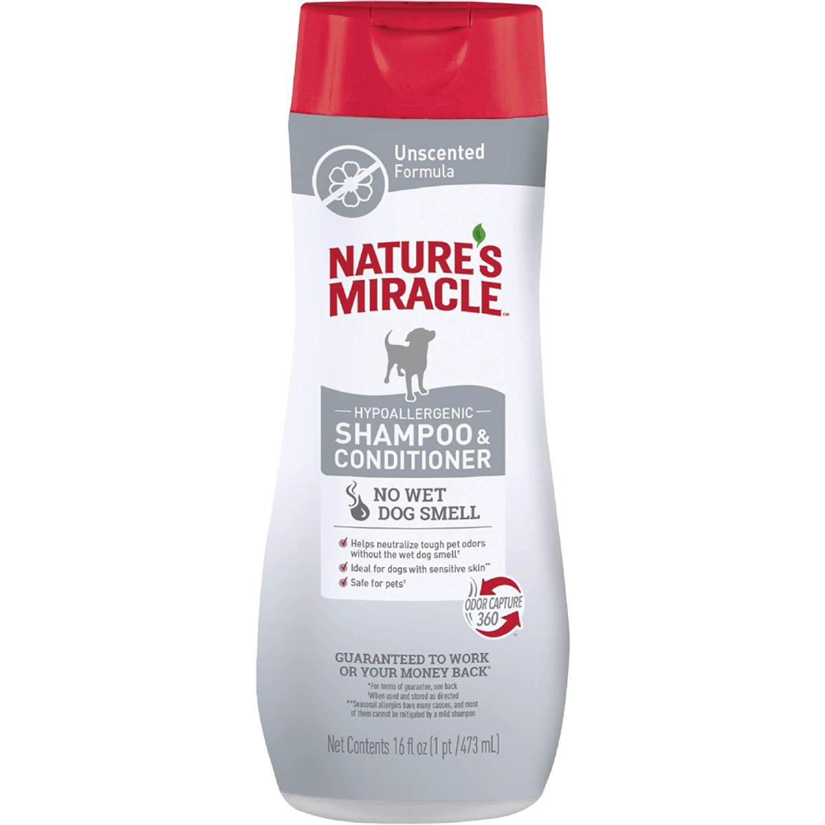 NATURE'S MIRACLE - Shampoo Acondicionador NM Hipoalergenico Para Perros 473ml