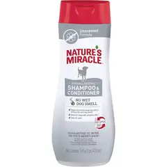 NATURE'S MIRACLE - NM Shampoo Acondicionador Hipoalergenico Perros 473ml