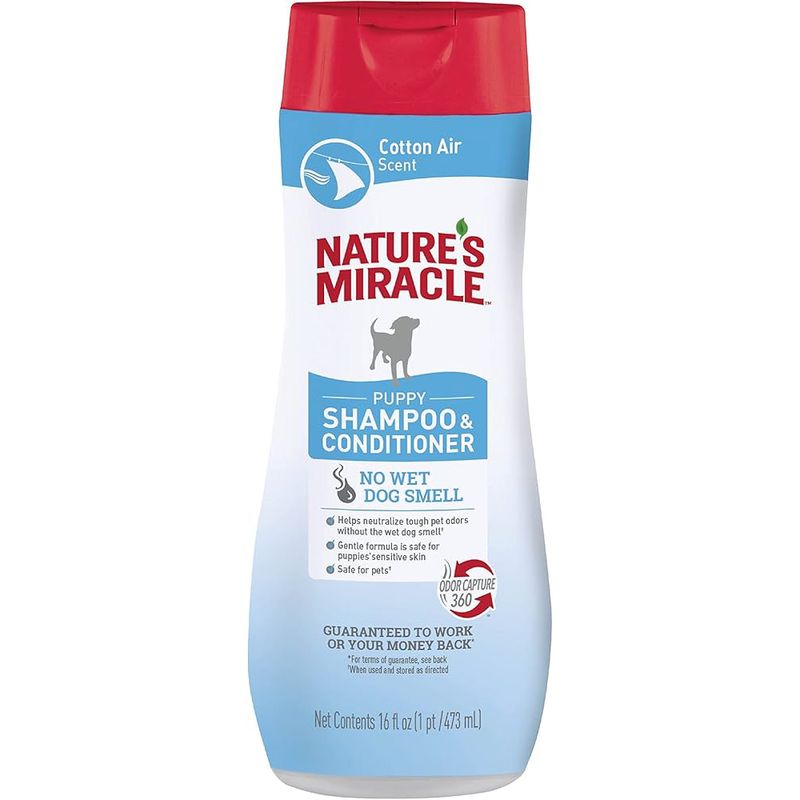  - NM Shampoo Acondicionador Cachorro Aroma Algodon 473ml