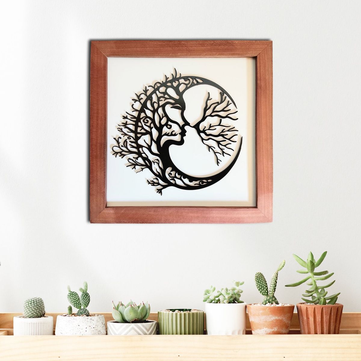 ELAB PROPIA - Cuadro Decorativo Árbol de la Vida - Madera Fun Republic