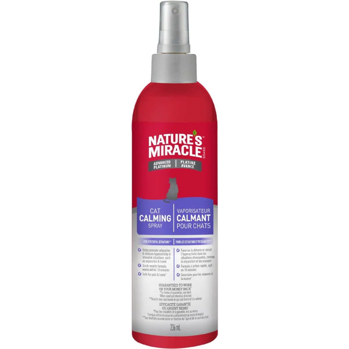 NATURE'S MIRACLE - Spray Calmante Nature’s Miracle Calming para Gatos 236ml
