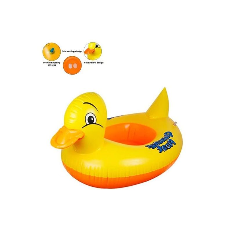 GENERICO - Flotador Pato Con Asiento Niños Bebe