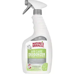 NATURE'S MIRACLE - NM Air Care Eliminador de Olores Perros y Gatos, 709 ml