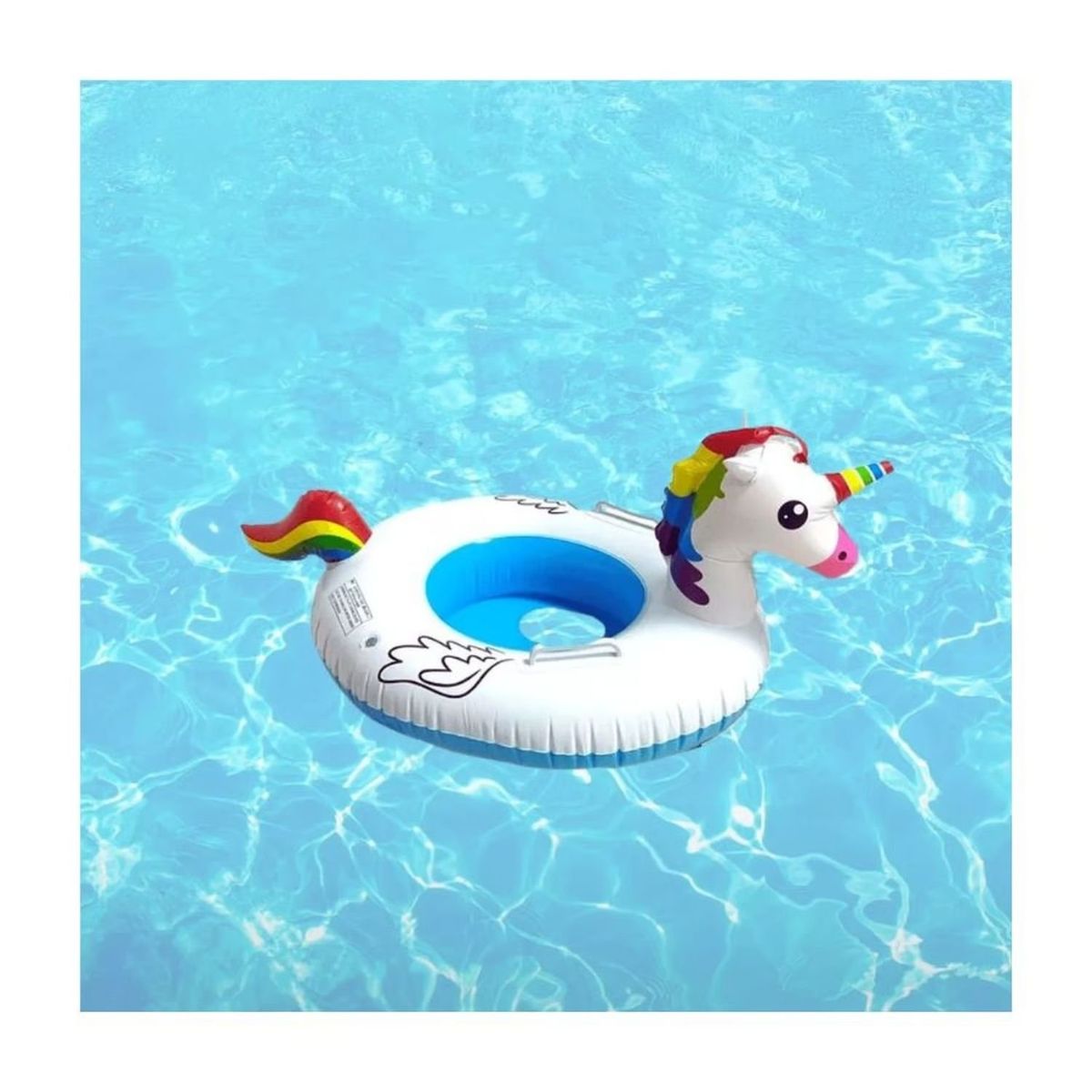 GENERICO - Flotador Unicornio para Niños 70 X 55 Cm