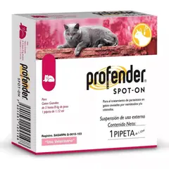 ELANCO - Profender Antiparasitario Spot On Pipeta Gatos 5 a 8Kg