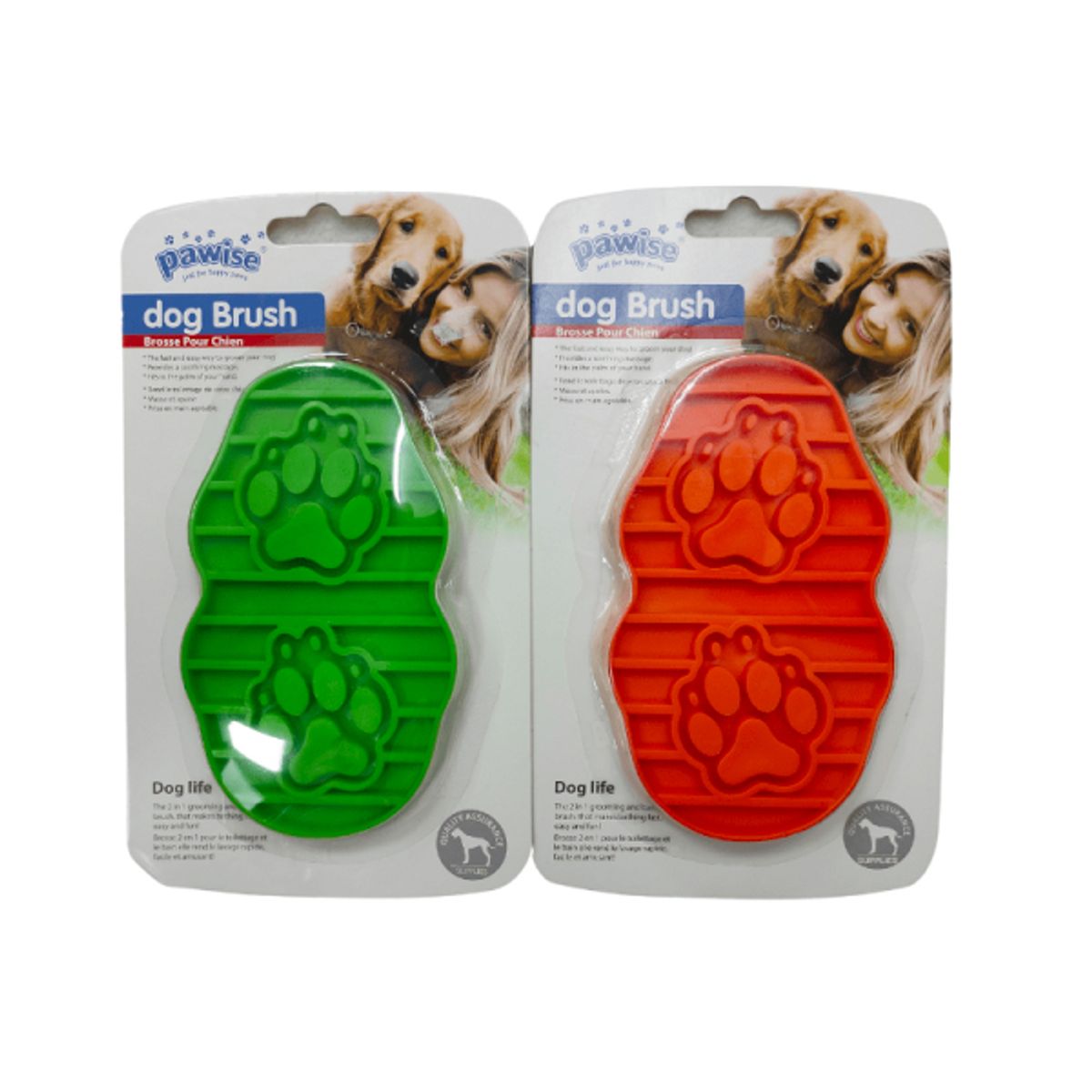 PAWISE - Cepillo de Goma Pawise Elimina Pelecha en Baño Mascotas