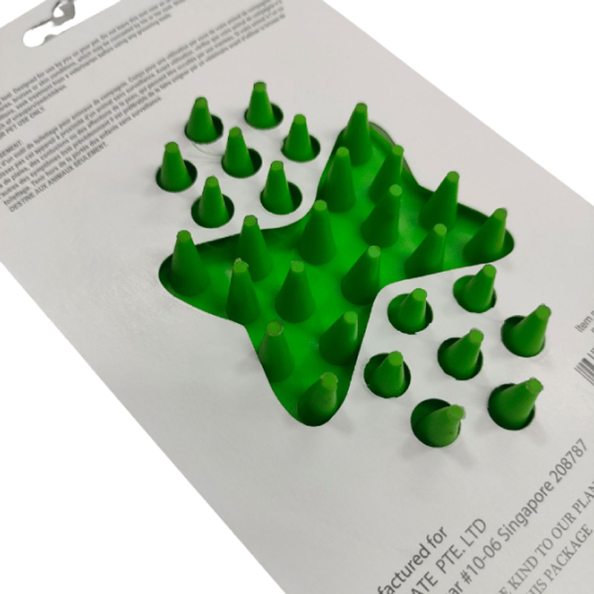 PAWISE - Cepillo de Goma Pawise Elimina Pelecha en Baño Mascotas