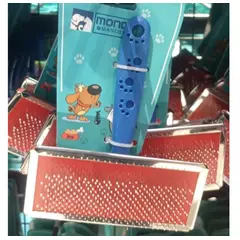 GENERICO - Cepillo Peine Para Perros Mascotas Colores Surtidos
