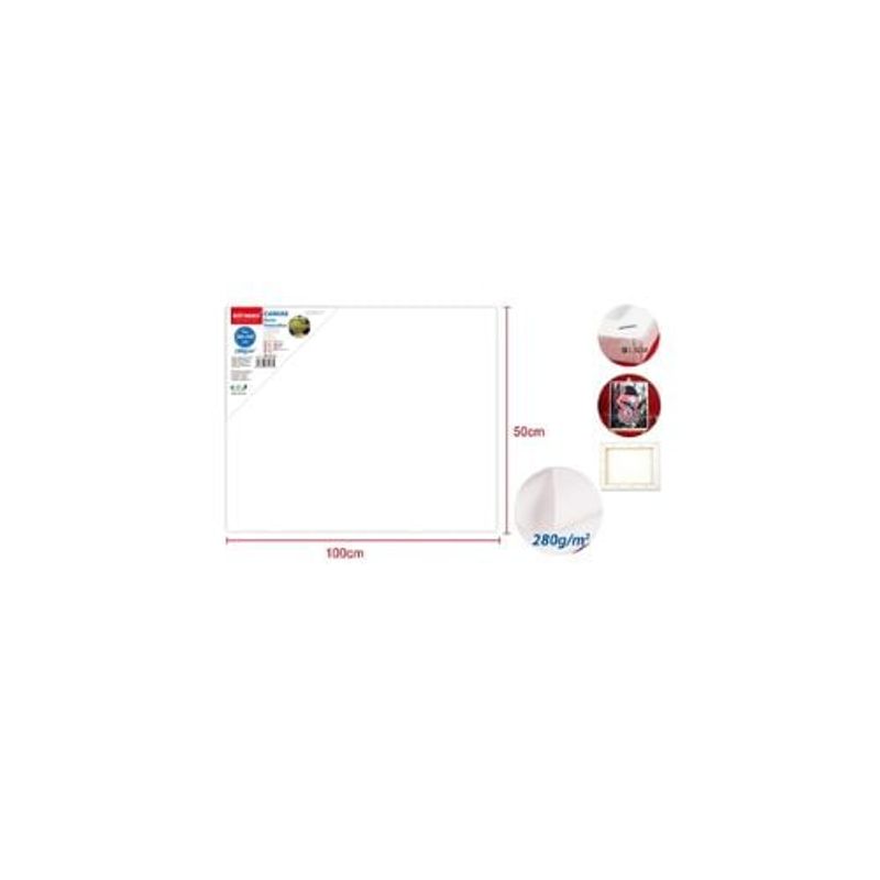 GENERICO - Tela Para Pintura 60 60 Cm 280G 1 5 Cm