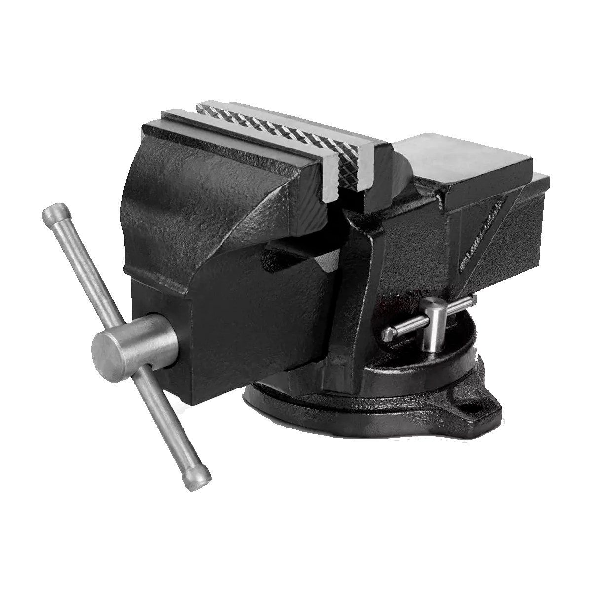 GENERICO - Tornillo De Banco Mecanico Base Giratoria 5 Pulgadas