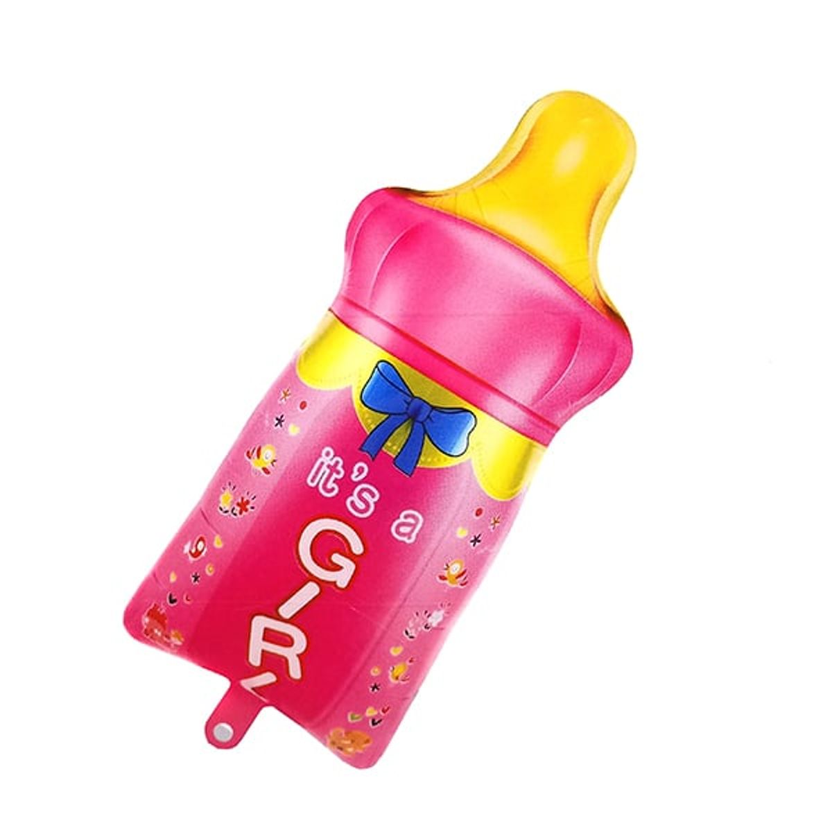 GENERICO - GLOBO METALICO MAMADERA ROSADO 37X76 CM X1 UNI