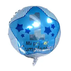 GENERICO - GLOBO METALICO MI PRIMER CUMPLE NENE 18 X1 UNI