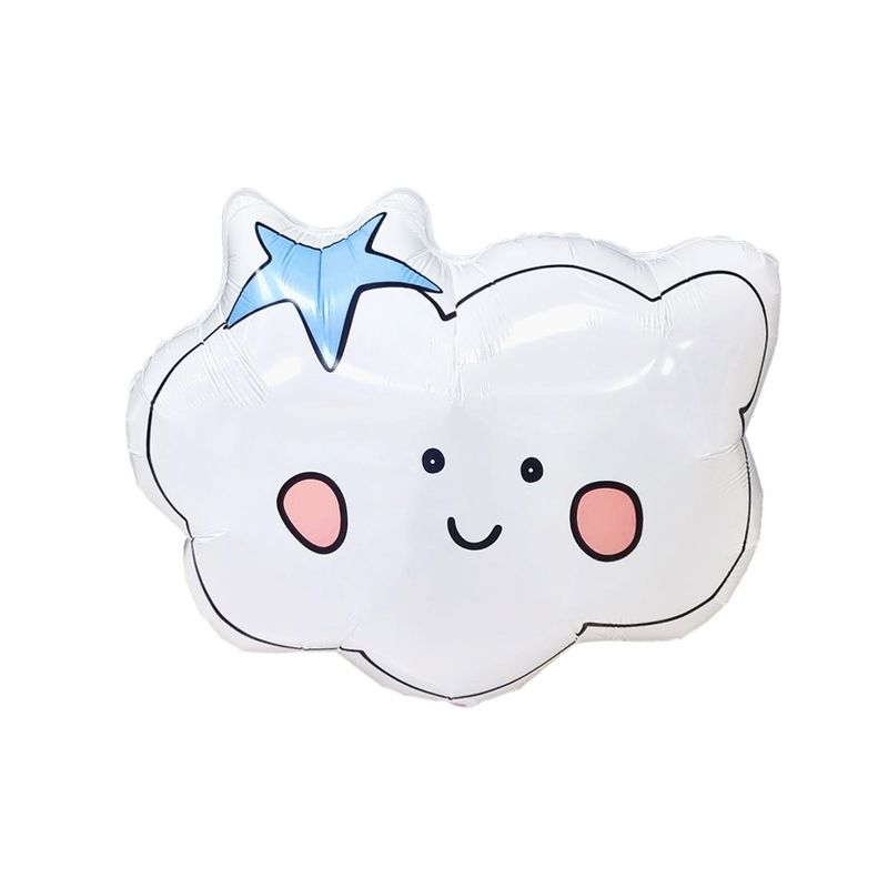 GENERICO - GLOBO METALICO NUBE KAWAII 60X64 X1 UNI